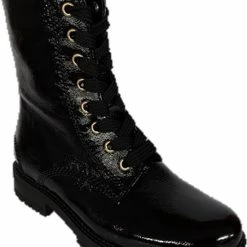Gabor Veterboot 92.725.97 Zwart Lak Wijdte H 7 Gabor Veterboot 92.725.97 Zwart Lak Wijdte H -Dames-schoenen Winkel 550x715
