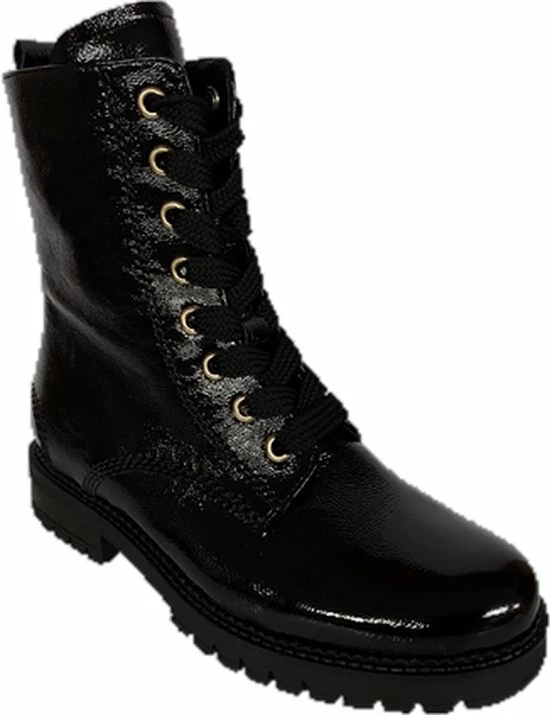 Gabor Veterboot 92.725.97 Zwart Lak Wijdte H 4 Gabor Veterboot 92.725.97 Zwart Lak Wijdte H - Afbeelding 2