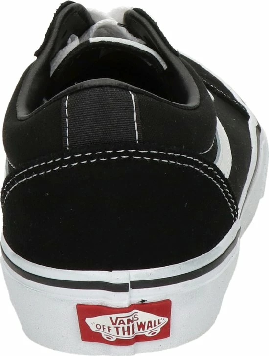 Vans Ward Suede/Canvas Dames Sneakers - Black/White - Maat 37 17 Vans Ward Suede/Canvas Dames Sneakers - Black/White - Maat 37 - Afbeelding 15
