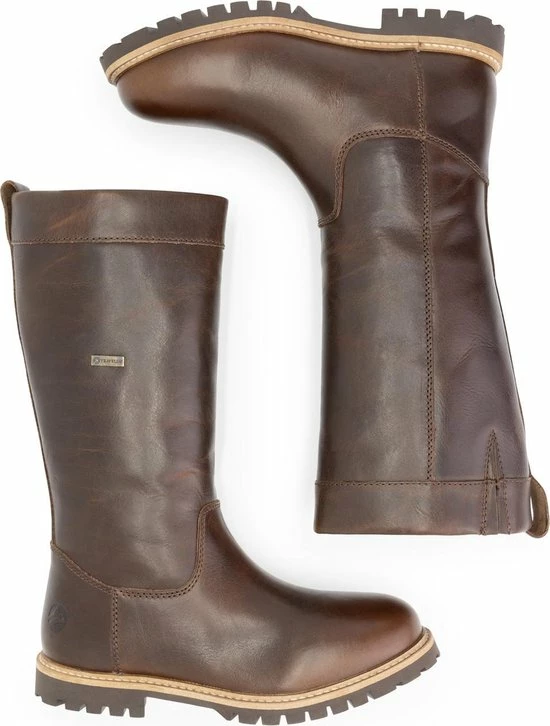 Travelin' Storslett Dames Outdoorlaarzen - Waterdicht En Ademend - Wol Gevoerde Wandellaars - Donkerbruin Leer - Maat 38 7 Travelin' Storslett Dames Outdoorlaarzen - Waterdicht En Ademend - Wol Gevoerde Wandellaars - Donkerbruin Leer - Maat 38 - Afbeelding 5