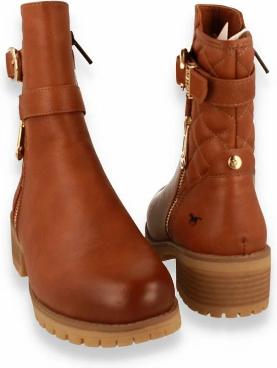 MUSTANG Dames Enkellaars Cognac COGNAC 40 9 MUSTANG Dames Enkellaars Cognac COGNAC 40 - Afbeelding 7
