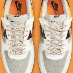 Sneakers Nike Air Force 1 Fontanka WM - Phantom/Light Curry - Maat 35.5 -Dames-schoenen Winkel 550x731 6