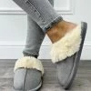 Dressqode Snuggly Pantoffels Grijs 1 Dressqode Snuggly Pantoffels Grijs -Dames-schoenen Winkel 550x733