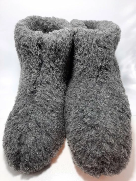 Geen Merknaam Schapenwollen Sloffen Grijs Maat 41 100% Natuurproduct Comfortabele Nieuwe Luxe Sloffen Direct Leverbaar Handgemaakt - Sheep - Wool - Shuffle - Woolen Slippers - Schoen - Pantoffels - Warmers - Slof - 5 Geen Merknaam Schapenwollen Sloffen Grijs Maat 41 100% Natuurproduct Comfortabele Nieuwe Luxe Sloffen Direct Leverbaar Handgemaakt - Sheep - Wool - Shuffle - Woolen Slippers - Schoen - Pantoffels - Warmers - Slof - - Afbeelding 3