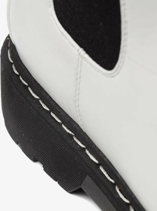 Blue Box Dames Chelsea Boots - Wit - Maat 40 10 Blue Box Dames Chelsea Boots - Wit - Maat 40 - Afbeelding 8