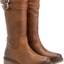 Travelin' Solstad Leren Dames Laarzen - Wol Gevoerde Laars - Cognac Bruin Leer - Maat 42 12 Travelin' Solstad Leren Dames Laarzen - Wol Gevoerde Laars - Cognac Bruin Leer - Maat 42 -Dames-schoenen Winkel 550x739