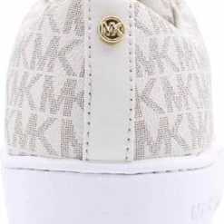 Michael Kors Keaton Lace Up Dames Sneakers - Vanille - Maat 39 -Dames-schoenen Winkel 550x741 2