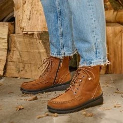 Wolky Veterschoenen Next Cognac Nubuck