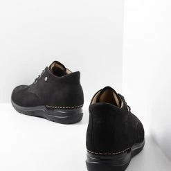 Wolky Veterschoenen Truth DB Zwart Nubuck