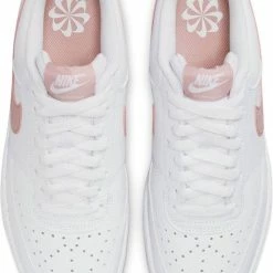 NIKE COURT VISION LOW NEXT NATURE - SNEAKERS - WIT/ROZE - DAMES - Maat 38 -Dames-schoenen Winkel 550x747