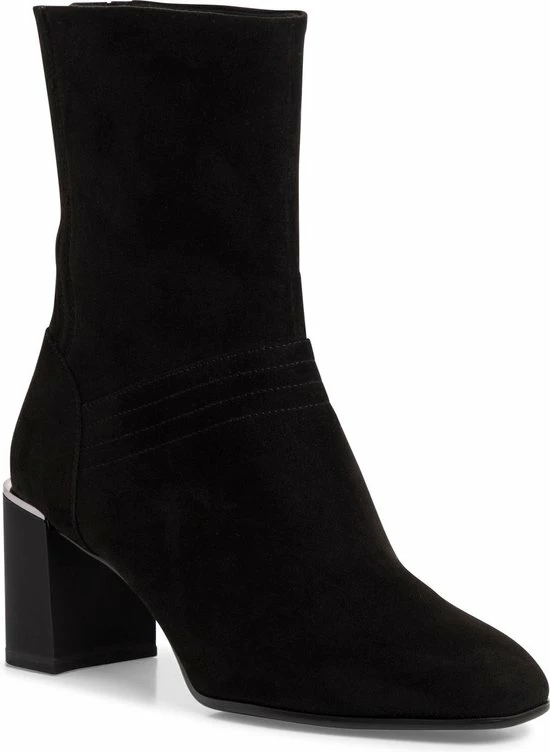 Tamaris Enkellaarsjes Zwart Leer - Dames - Maat 38 5 Tamaris Enkellaarsjes Zwart Leer - Dames - Maat 38 - Afbeelding 3