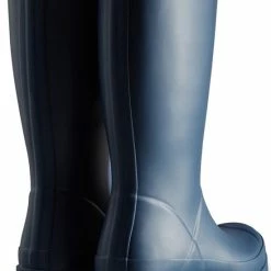 Hunter - Regenlaarzen Voor Dames - Original Play Boots Tall - Marineblauw - Maat 40-41EU -Dames-schoenen Winkel 550x761 2