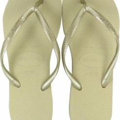 Havaianas Slim Dames Slippers - Sand Grey/Light Golden - Maat 39/40 37 Havaianas Slim Dames Slippers - Sand Grey/Light Golden - Maat 39/40 -Dames-schoenen Winkel 550x765 4