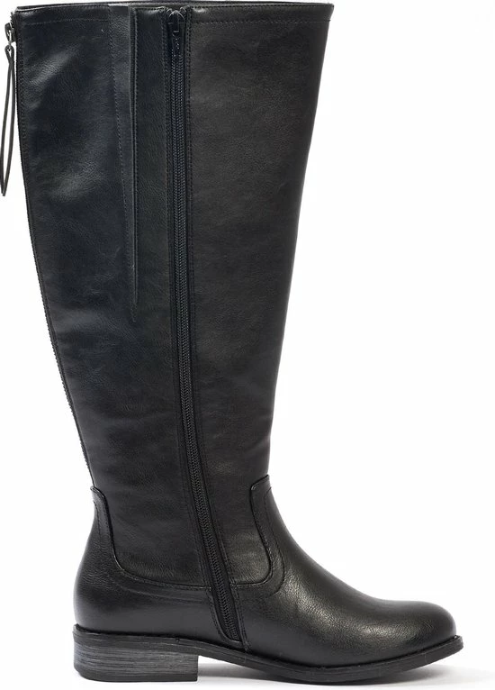 Gabylou - Laarzen Voor Brede Kuiten XL - Model Guiomar - Zwart, Maat 39 3 Gabylou - Laarzen Voor Brede Kuiten XL - Model Guiomar - Zwart, Maat 39