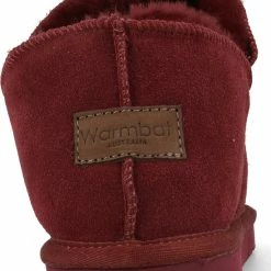 Warmbat Pantoffels Willow WLW321067 Rood-38 12 Warmbat Pantoffels Willow WLW321067 Rood-38 -Dames-schoenen Winkel 550x768 1