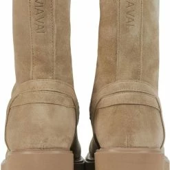 VIA VAI Bobbi Strip Biker Boots - Beige - Maat 39 -Dames-schoenen Winkel 550x770 3