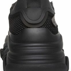 Steve Madden Dames Sneaker - Zwart - Maat 37 36 Steve Madden Dames Sneaker - Zwart - Maat 37 -Dames-schoenen Winkel 550x773