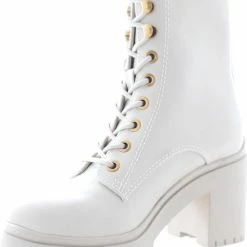 Guess Cabra Dames Veterboot - Ecru - Maat 40 37 Guess Cabra Dames Veterboot - Ecru - Maat 40 -Dames-schoenen Winkel 550x773 3