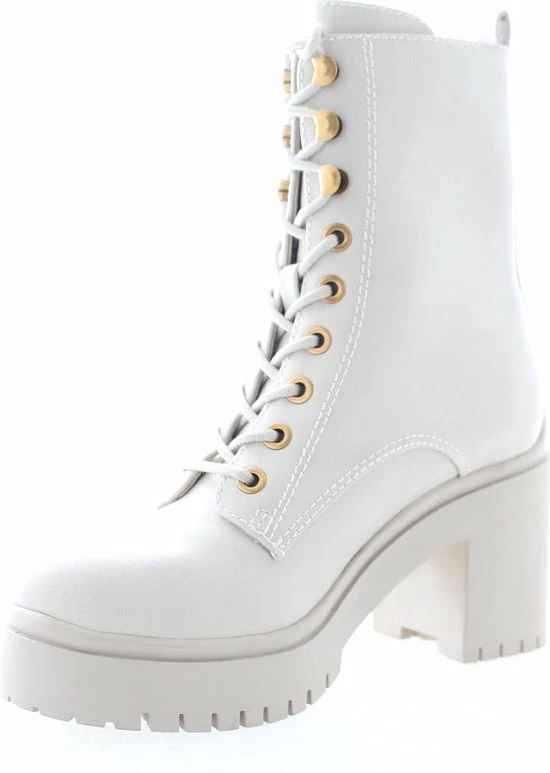 Guess Cabra Dames Veterboot - Ecru - Maat 40 20 Guess Cabra Dames Veterboot - Ecru - Maat 40 - Afbeelding 18