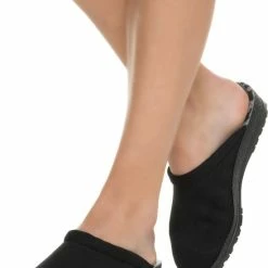 Rohde Vrouwen Canvas Harde Zool Pantoffels / Open Sloffen - 2291 - Zwart - Maat 40 13 Rohde Vrouwen Canvas Harde Zool Pantoffels / Open Sloffen - 2291 - Zwart - Maat 40 -Dames-schoenen Winkel 550x775 3