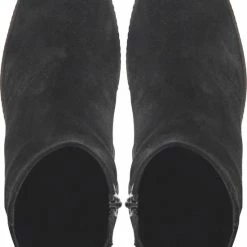 Gabor Enkellaarsjes Dames / Laarzen / Damesschoenen - Suède - 94.780.17 - Zwart - Maat 38 -Dames-schoenen Winkel 550x777 2