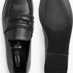 5th Avenue Zwarte Leren Loafer - Maat 39