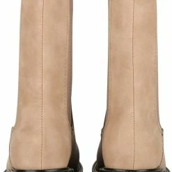 POSH By Poelman LEA Dames Chelsea Laarzen - Beige - Maat 37 -Dames-schoenen Winkel 550x790 5