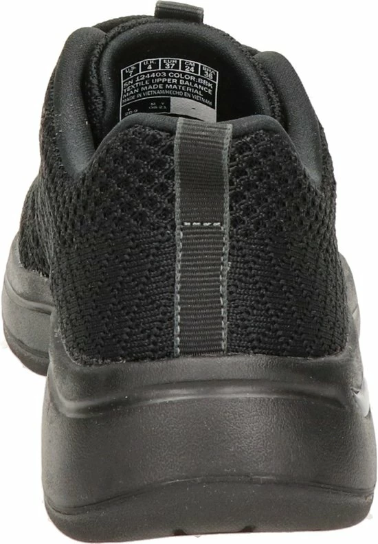 Skechers Go Walk Arch Fit - Unify Vrouwen Sneakers - Black - Maat 39 14 Skechers Go Walk Arch Fit - Unify Vrouwen Sneakers - Black - Maat 39 - Afbeelding 12