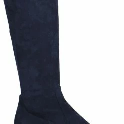 Caprice Lange Laars 9-25512-29 870 Blauw Stretch - 6½ / 40 -Dames-schoenen Winkel 550x799 1