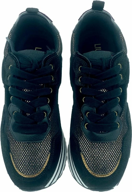 Liu Jo Maxi Wonder 01 Lage Sneakers - Dames - Zwart - Maat 38 17 Liu Jo Maxi Wonder 01 Lage Sneakers - Dames - Zwart - Maat 38 - Afbeelding 15