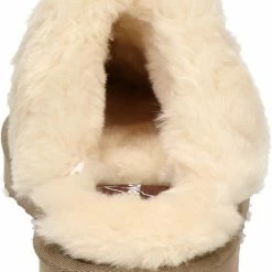 Alpacas Dames Pantoffel - Beige - Maat 38 -Dames-schoenen Winkel 550x813 2