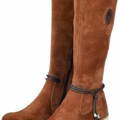 Rieker Lange Laars - Vrouwen - Cognac - Maat 39 -Dames-schoenen Winkel 550x824 1