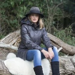 MGO Leisure Wear MGO Bross Mucks - Leren Dameslaars - Waterdichte Laarzen - Wol Gevoerd - Zwart Suede Leer - Maat 40 -Dames-schoenen Winkel 550x824 4