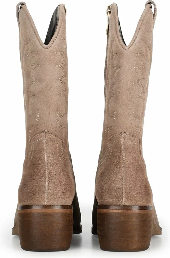 PS Poelman BABS Dames Western Laarzen - Beige - Maat 40 7 PS Poelman BABS Dames Western Laarzen - Beige - Maat 40 - Afbeelding 5